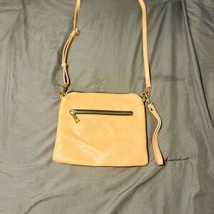 Elegant Tan Crossbody Bag